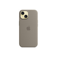 Луксозен силиконов гръб оригинален MT0Q3ZM/A OFFICIAL Apple Silicone Case With MagSafe за Apple iPhone 15 6.1 бежов/Clay